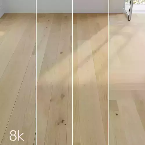 Parquet set 14 - Bundle - 4 Oak Types - PBR 8K