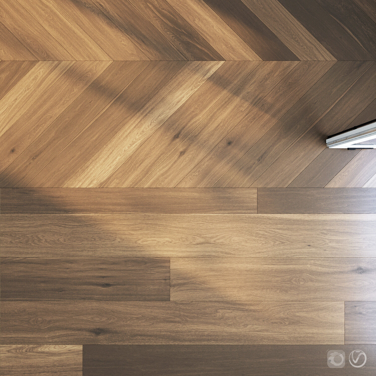 Parquet set 04 - Dark Oak - 2 types Texture_1