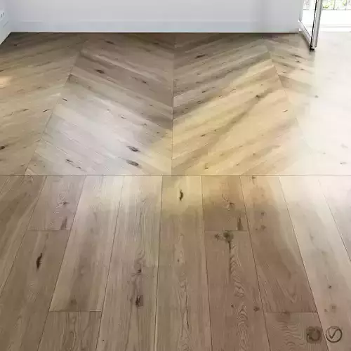 Parquet set 01 - Natural Oak - 2 types