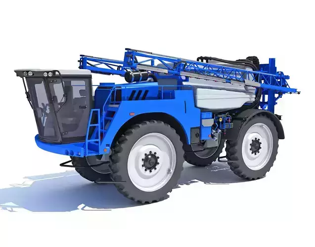 Self Propelled Farm Sprayer 3D model