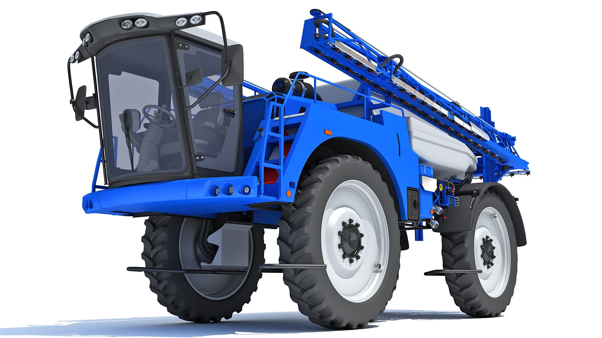 Self Propelled Farm Sprayer 3D model_11