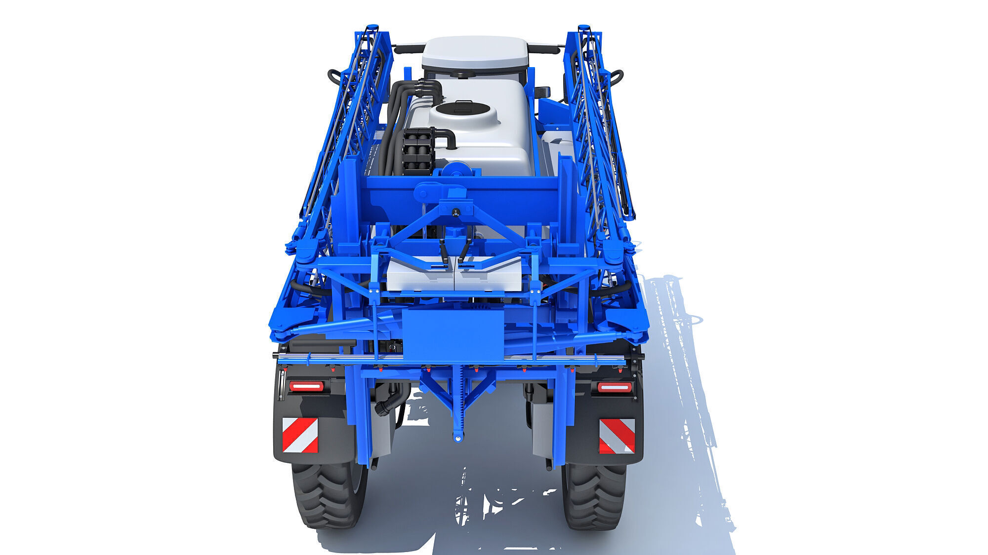 Self Propelled Farm Sprayer 3D model_4