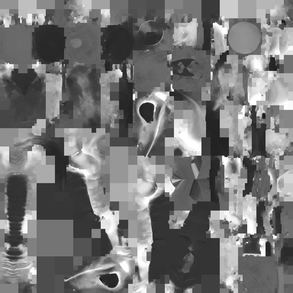 Lizard Holding Cocktail Low-poly 3D model_12