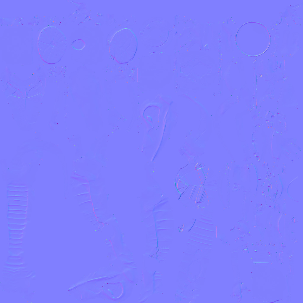 Lizard Holding Cocktail Low-poly 3D model_10