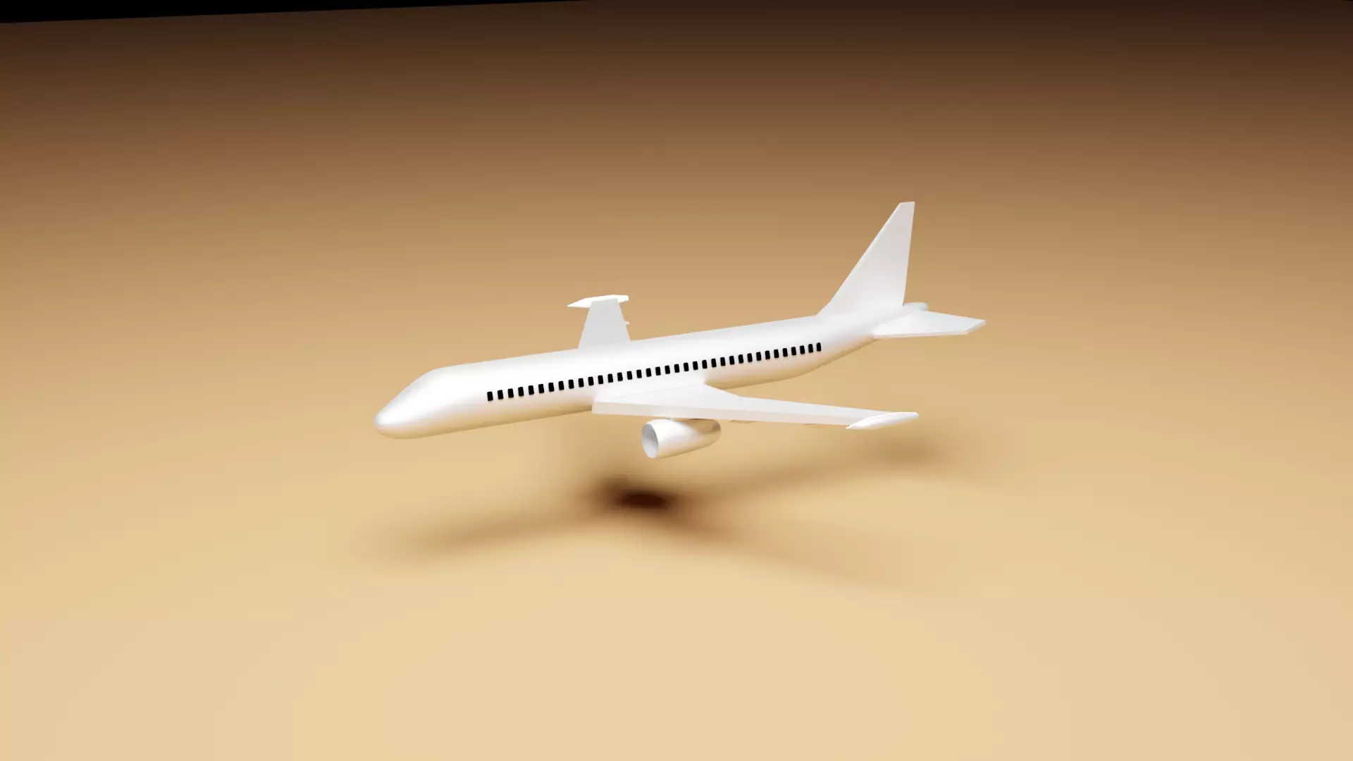 airplane 3D model_0