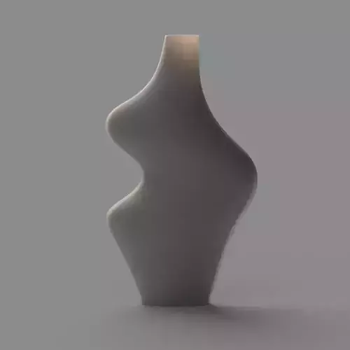 Tarri Black Steel Vase