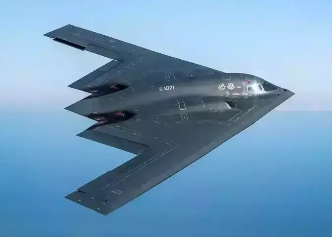 B2 bomber 3D print model