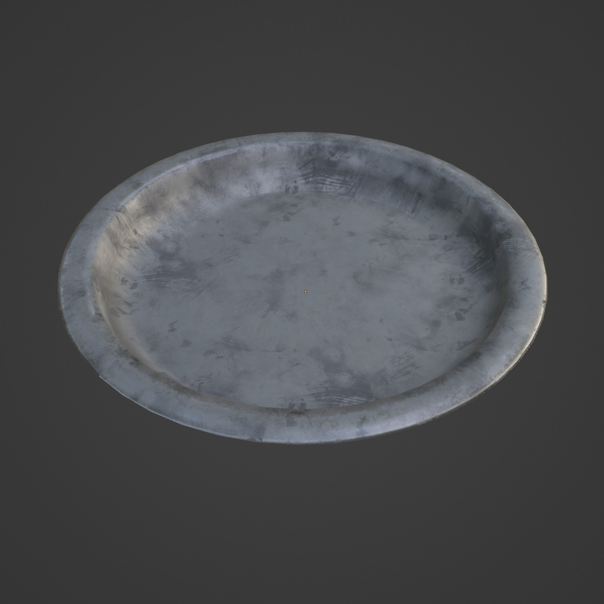 Metal Plate 01  Low-poly 3D model_4