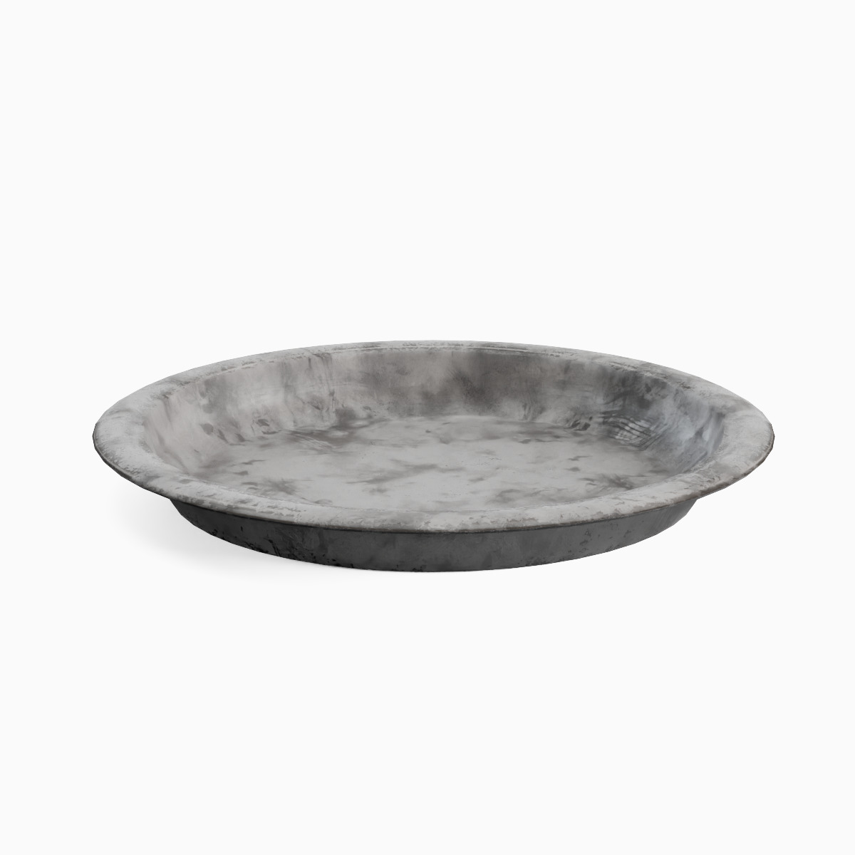 Metal Plate 01  Low-poly 3D model_1