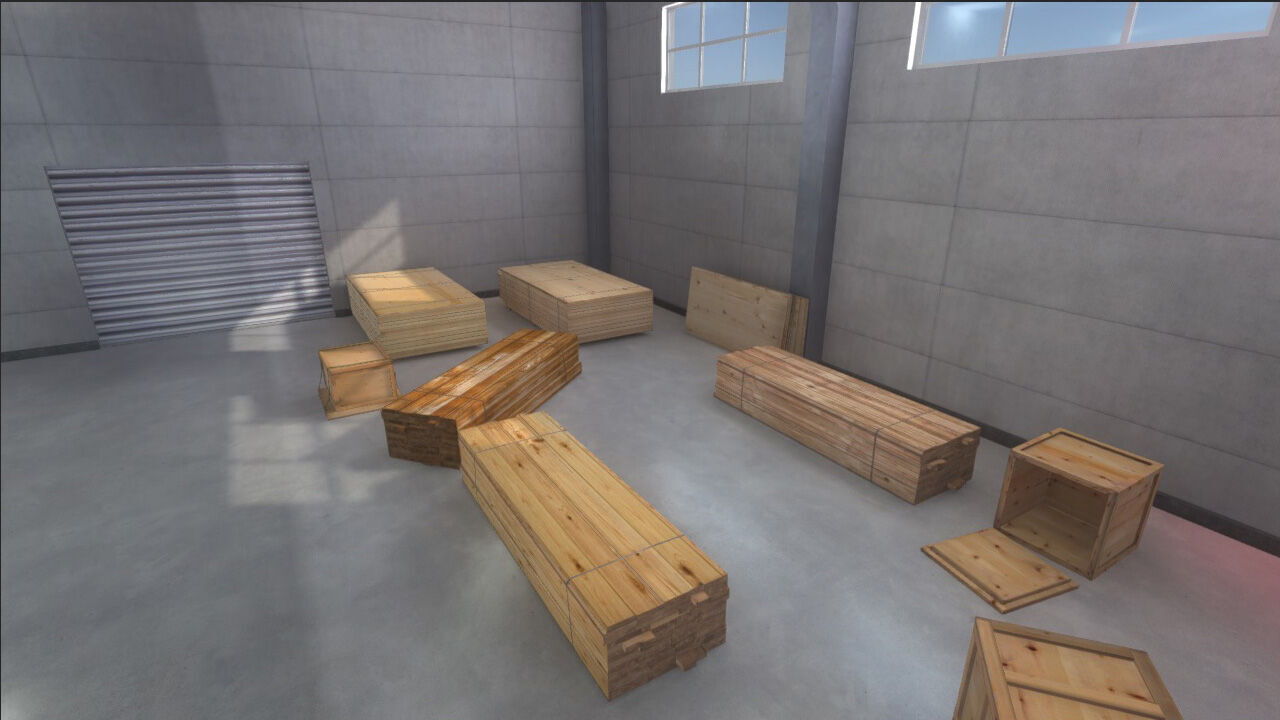 Warehouse Pack Low-poly 3D model_7