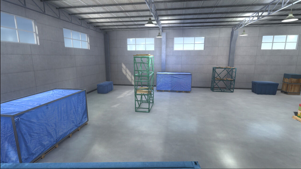 Warehouse Pack Low-poly 3D model_10