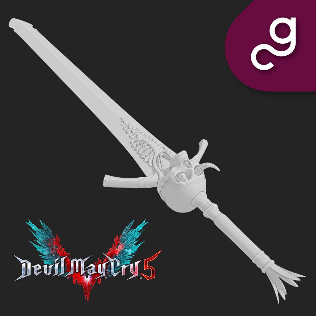 Rebellion Sword Devil May Cry 3D print model_6