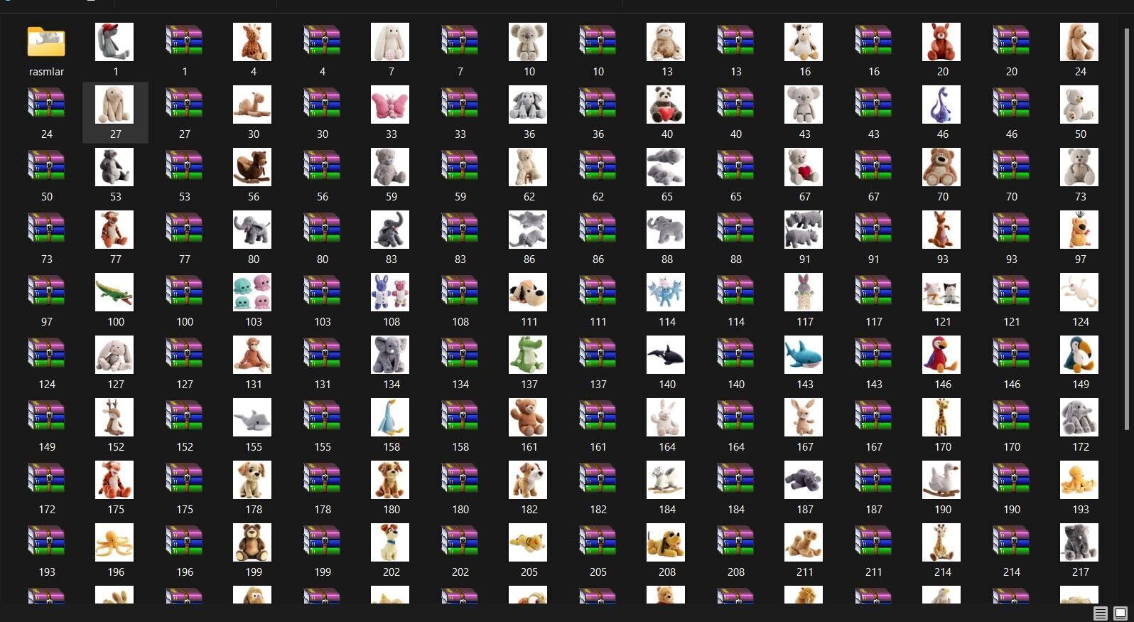 top 100 toys collection 3D model_1