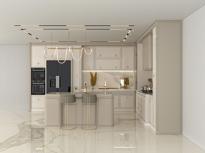 kitchen archmodels  vol7 3D model 2