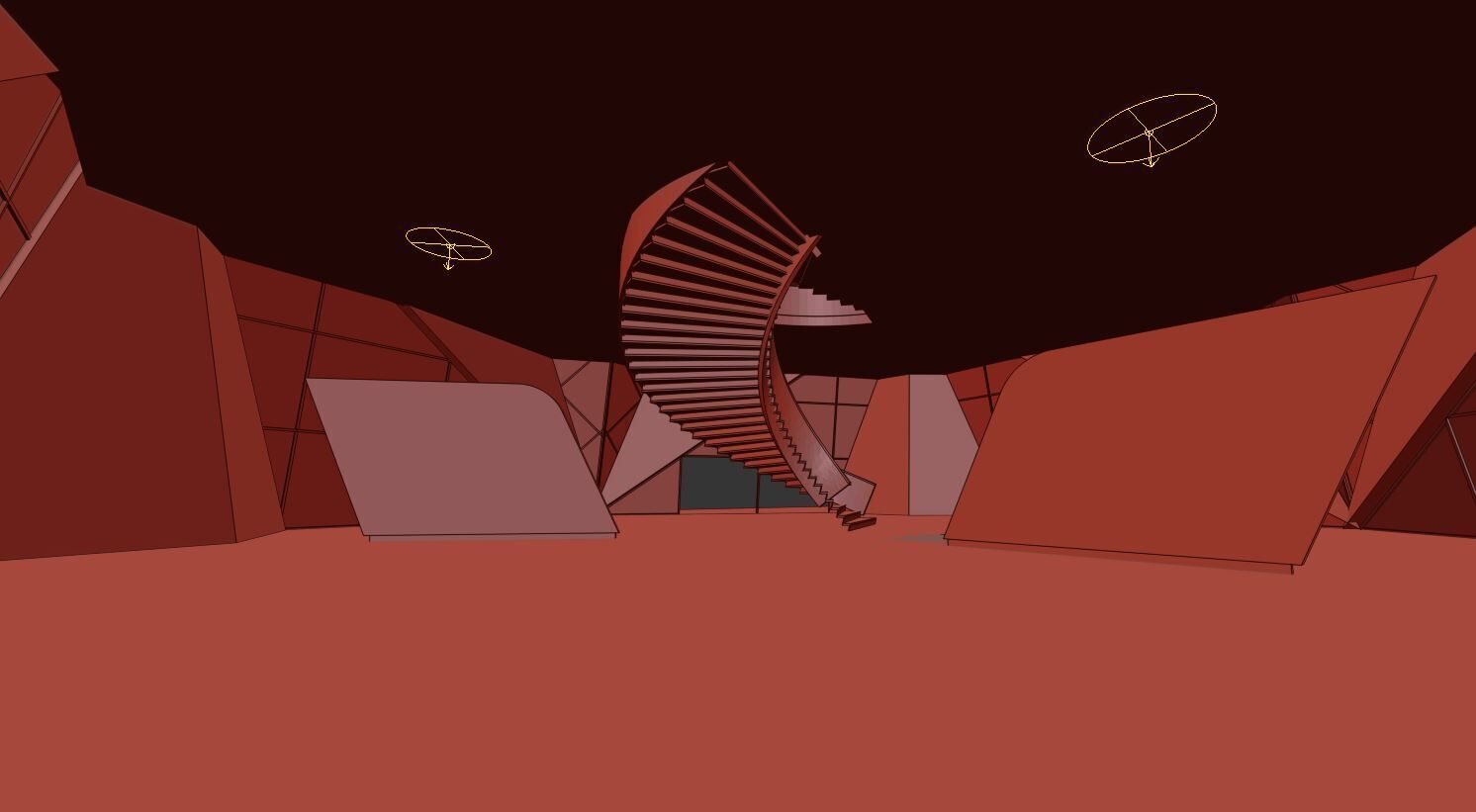 VR art Gallery 15 Two Dodeca 3D model_3