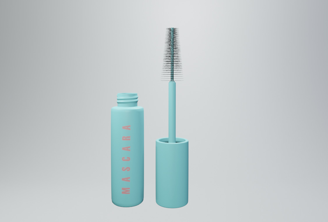 Mascara 3D Model Realistic Beauty Product Low-poly 3D model_7