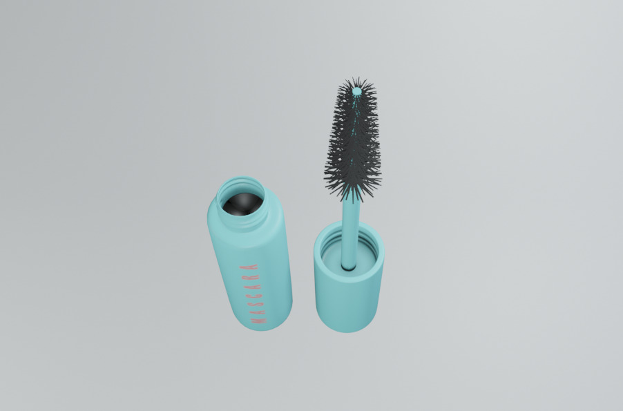 Mascara 3D Model Realistic Beauty Product Low-poly 3D model_8