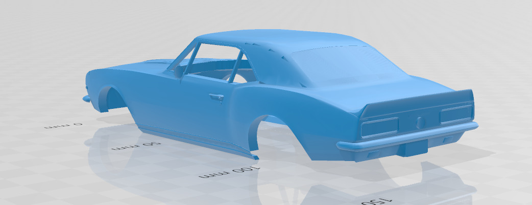 1967 Chevrolet Camaro RS 327 V-8 - Body Car Model 3D print model_3