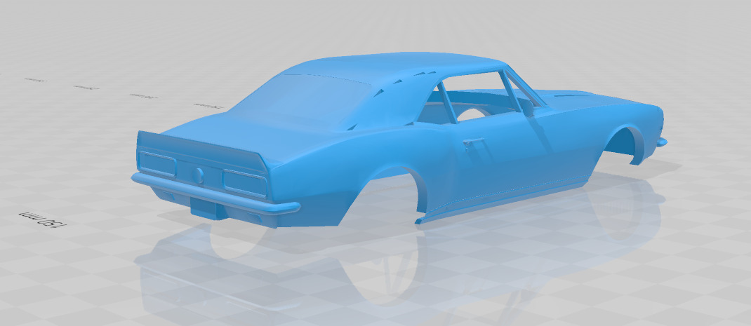 1967 Chevrolet Camaro RS 327 V-8 - Body Car Model 3D print model_5