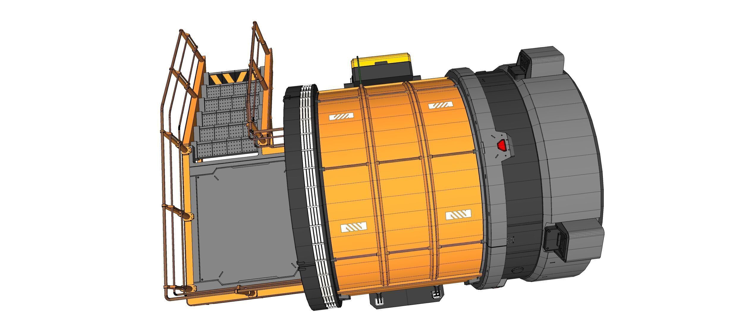 Sci fi door 25 3D model_25