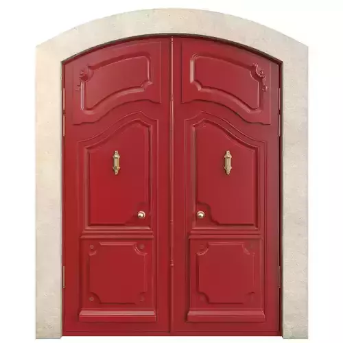 Entrance classic door 136