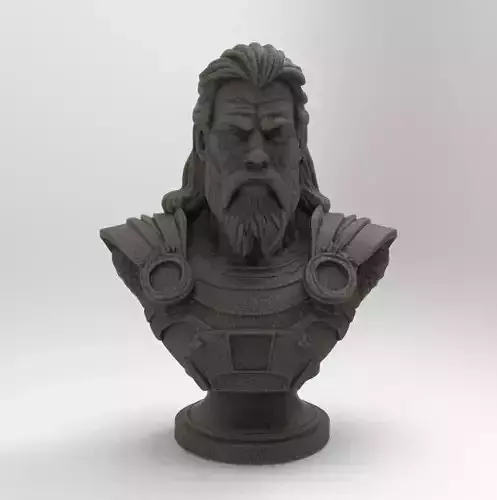 thor 3d bust