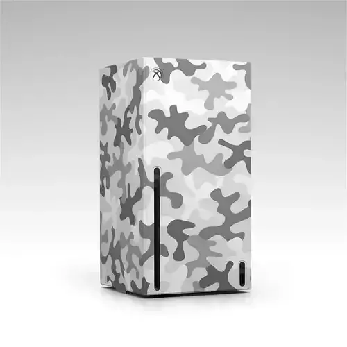 Xbox Series X Console Wrap Arctic Camo
