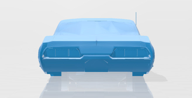 1965 Chevrolet Impala SS - Full Body Model 3D print model_4