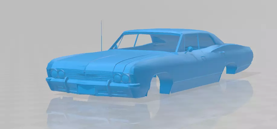 1965 Chevrolet Impala SS - Full Body Model 3D print model_0