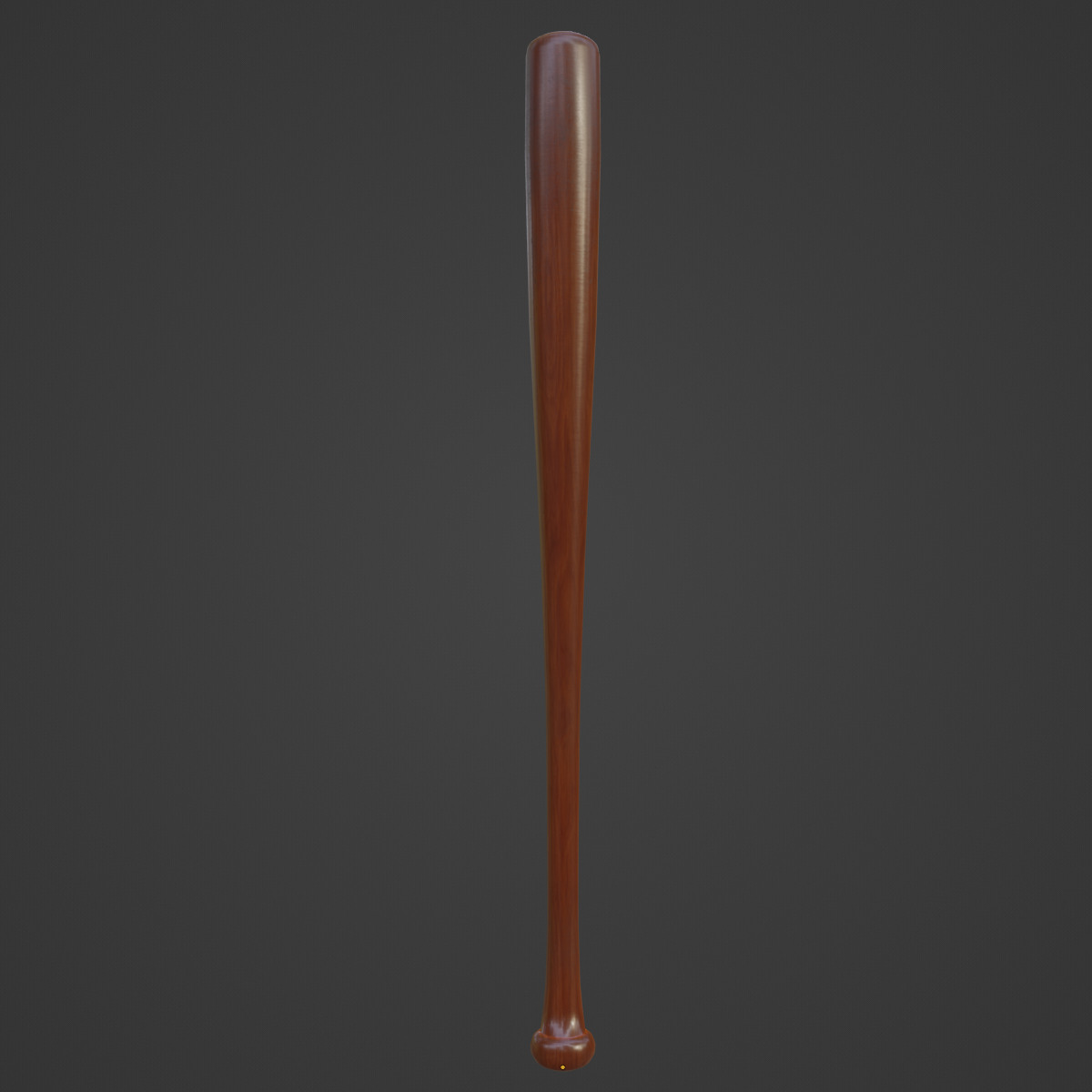 Baseball Bat 04 Low-poly 3D model_4
