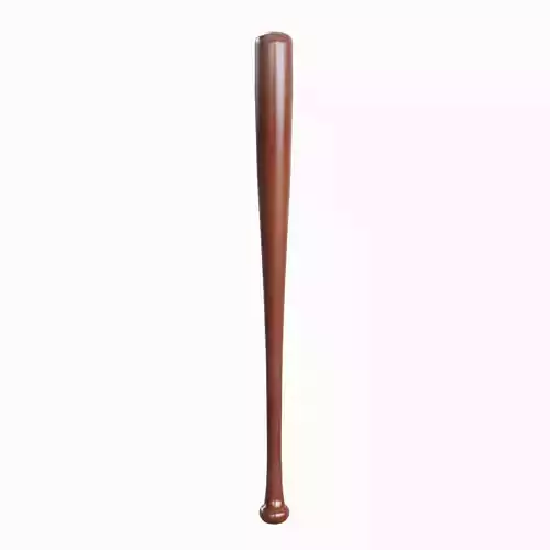 Baseball Bat 04 Low-poly 3D model