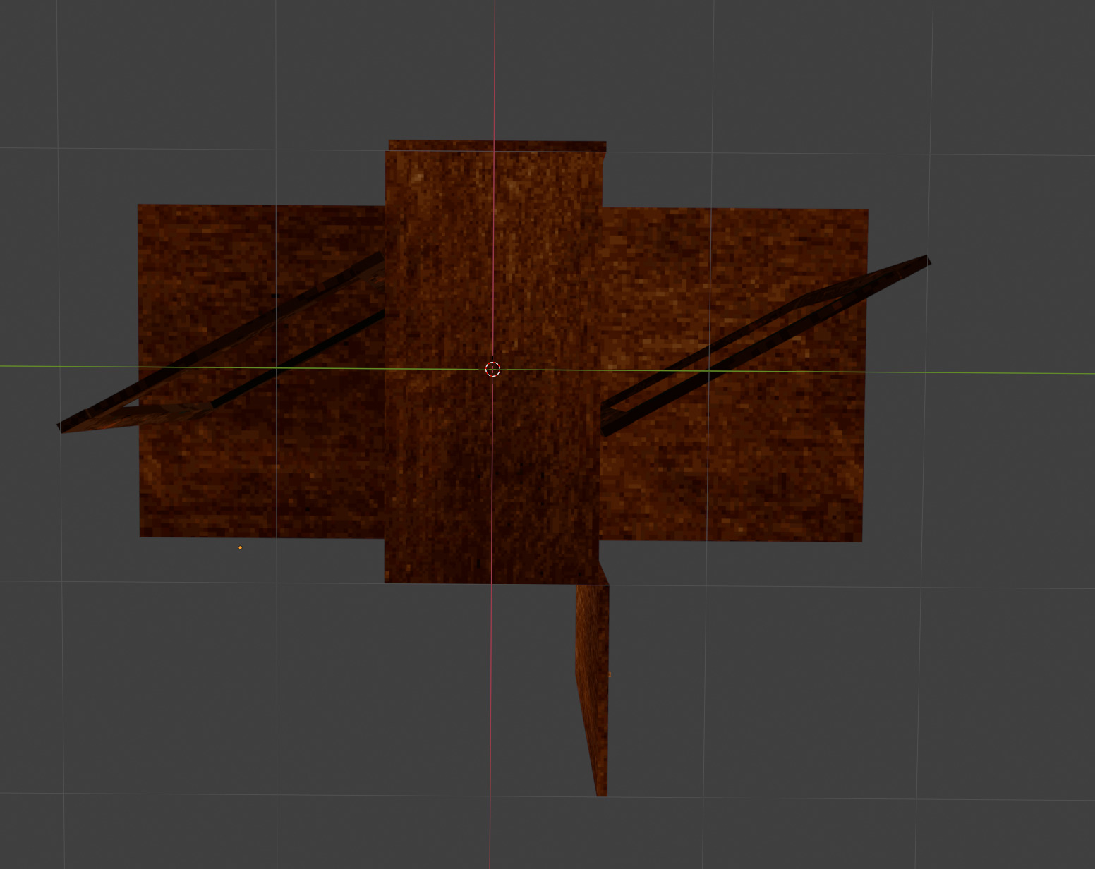 Soviet Table PS1 Style Low-poly 3D model_7