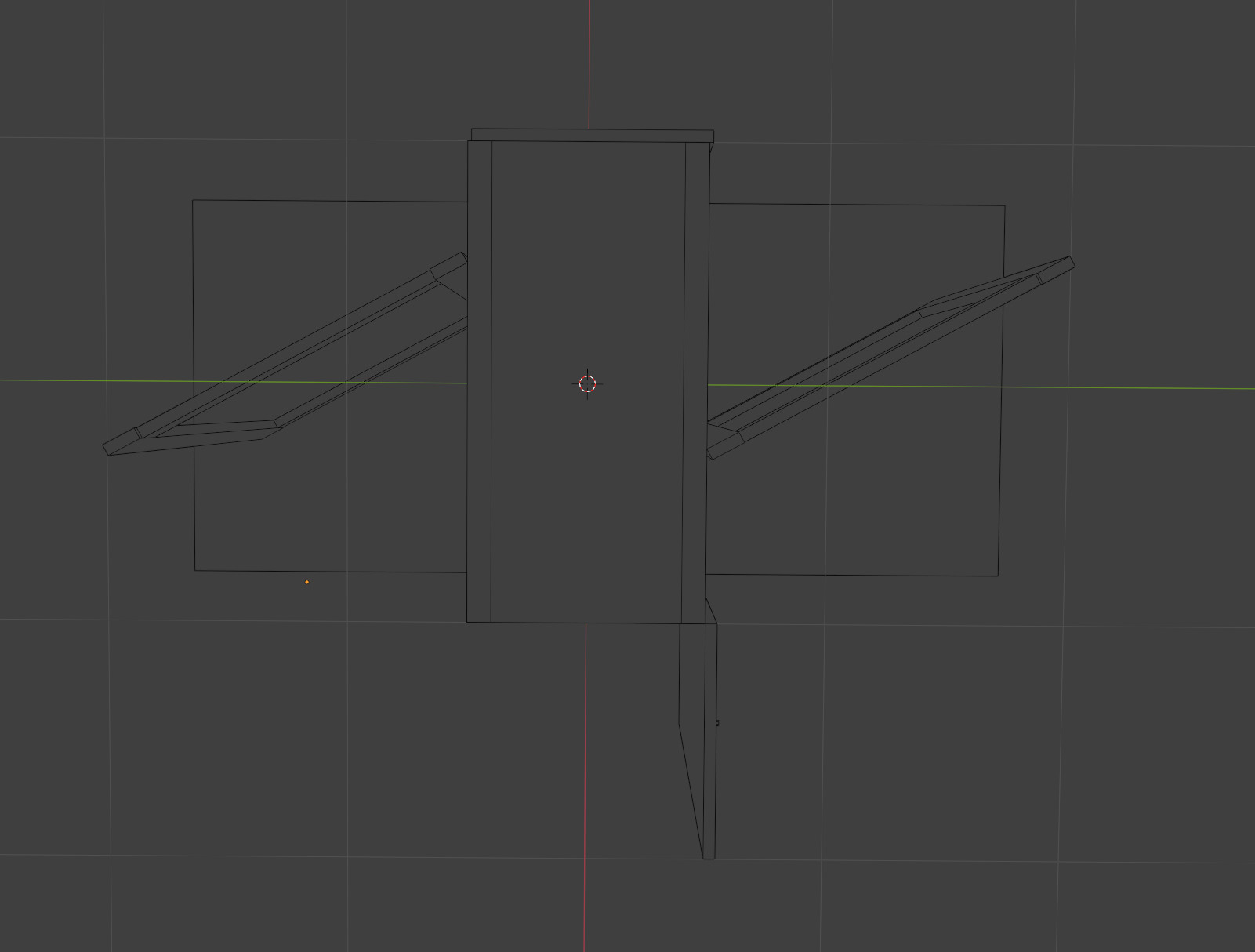 Soviet Table PS1 Style Low-poly 3D model_6