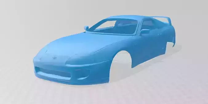 1997 Toyota Supra MK4 - Solid Body Car Model