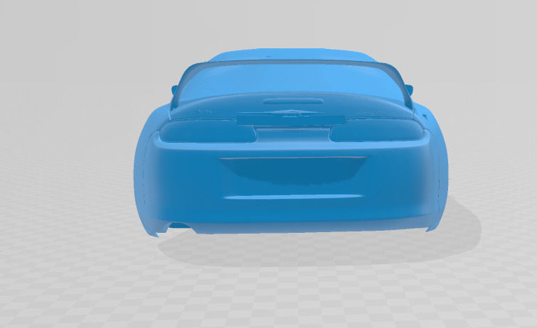 1997 Toyota Supra MK4 - Solid Body Car Model 3D print model_4