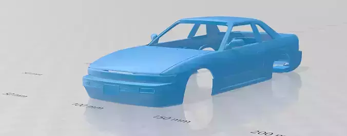 1988 - 1993 Nissan Silvia S13 - Body Car STL Model