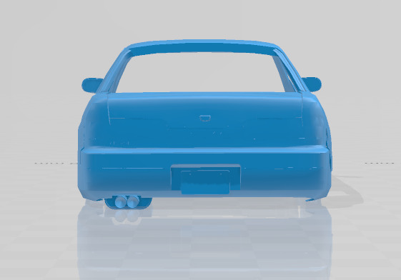 1988 - 1993 Nissan Silvia S13 - Body Car STL Model 3D print model_4