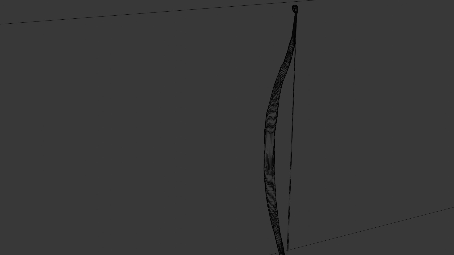 War Bow Game Ready Low Poly 3D Model FREE free VR / AR / low-poly 3D ...