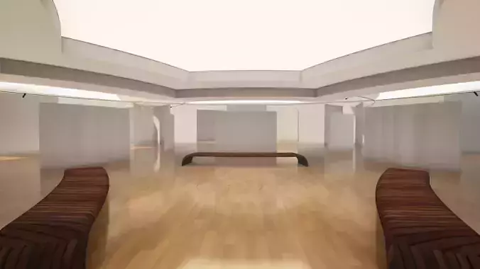  VR Art Gallery 18 baked