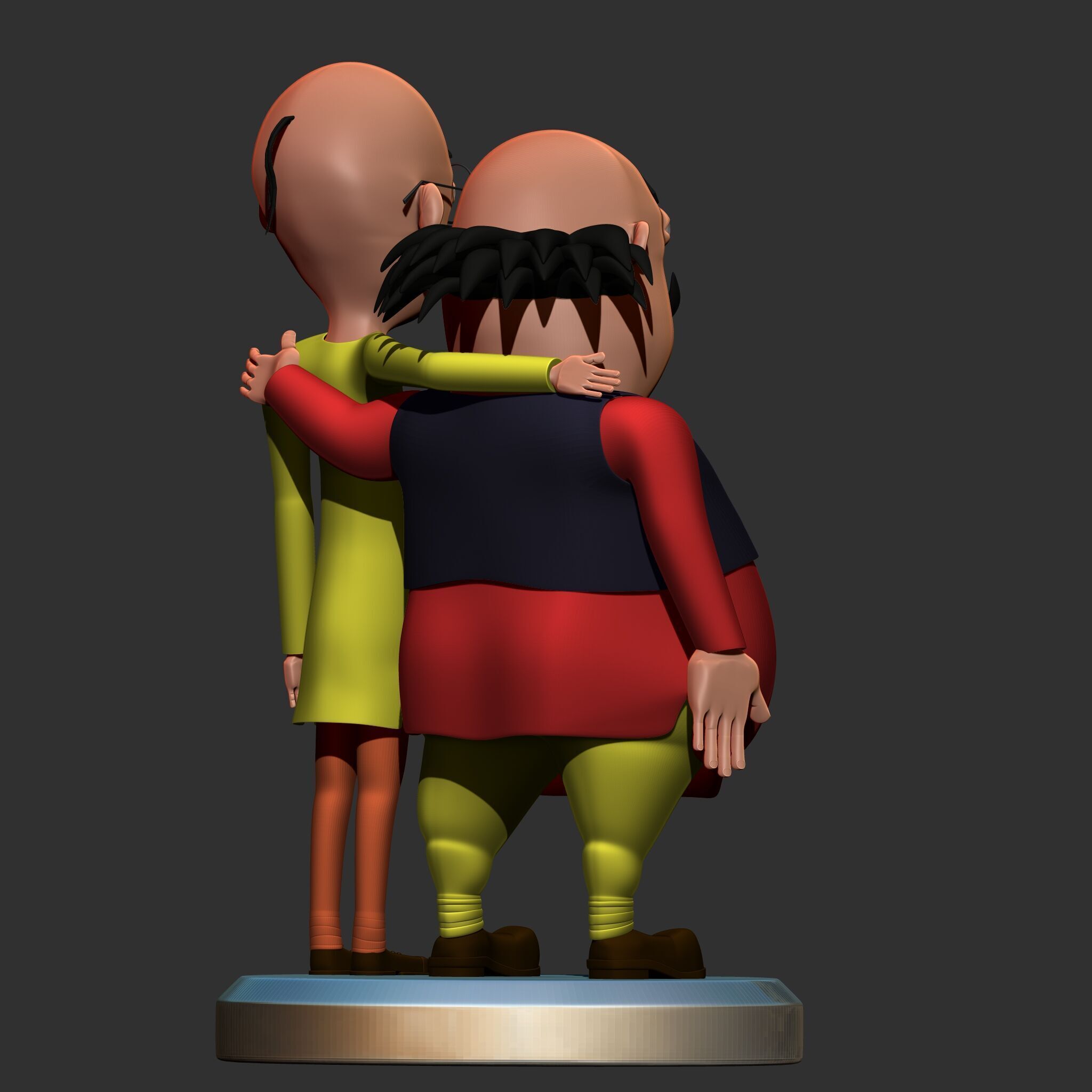 Motu Patlu Inspired Characters 3D Print Read 3D print model_4