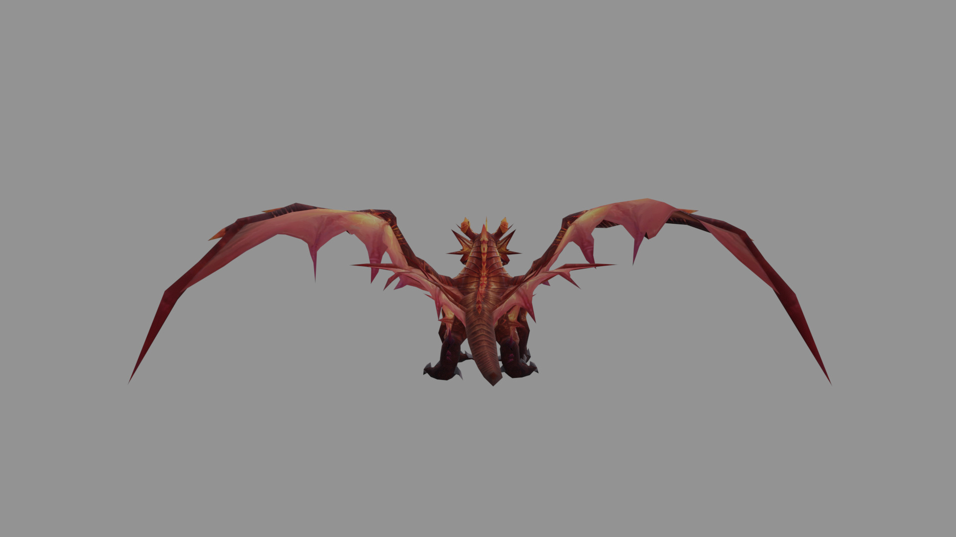 FlamiesDrak Fantasy Low Poly Low-poly 3D model_4
