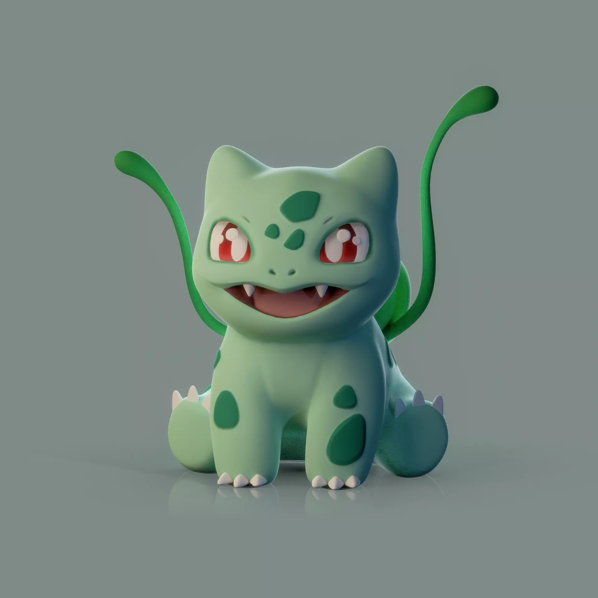Bulbasaur Figure 3D print model