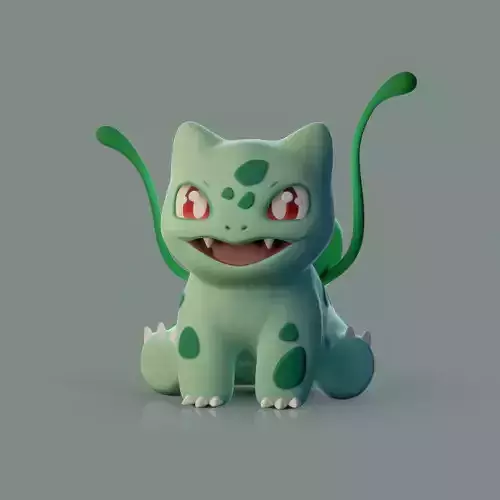 Bulbasaur Figure 3D print model