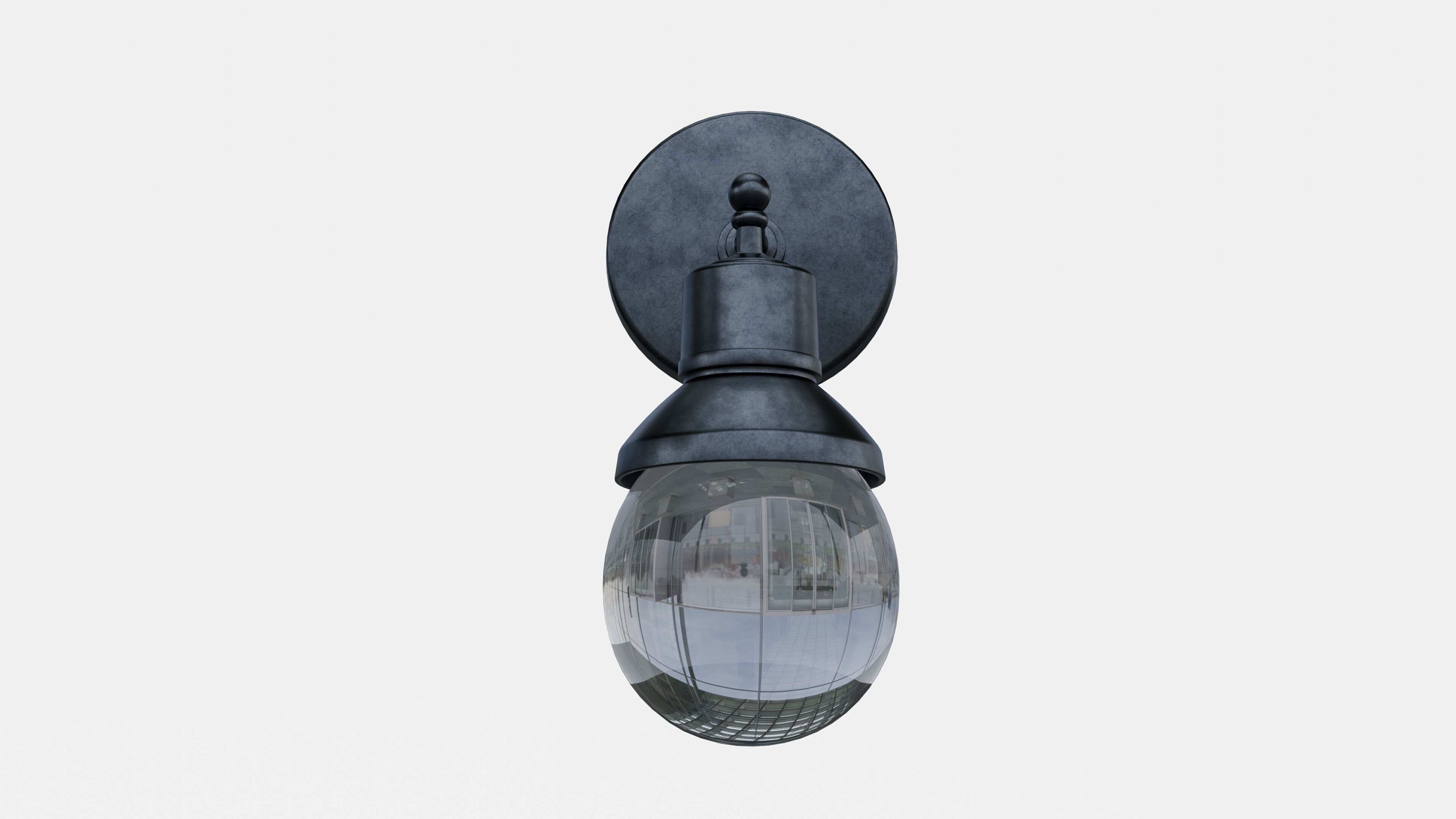 Wall Light 3D Model Low-poly 3D model_6