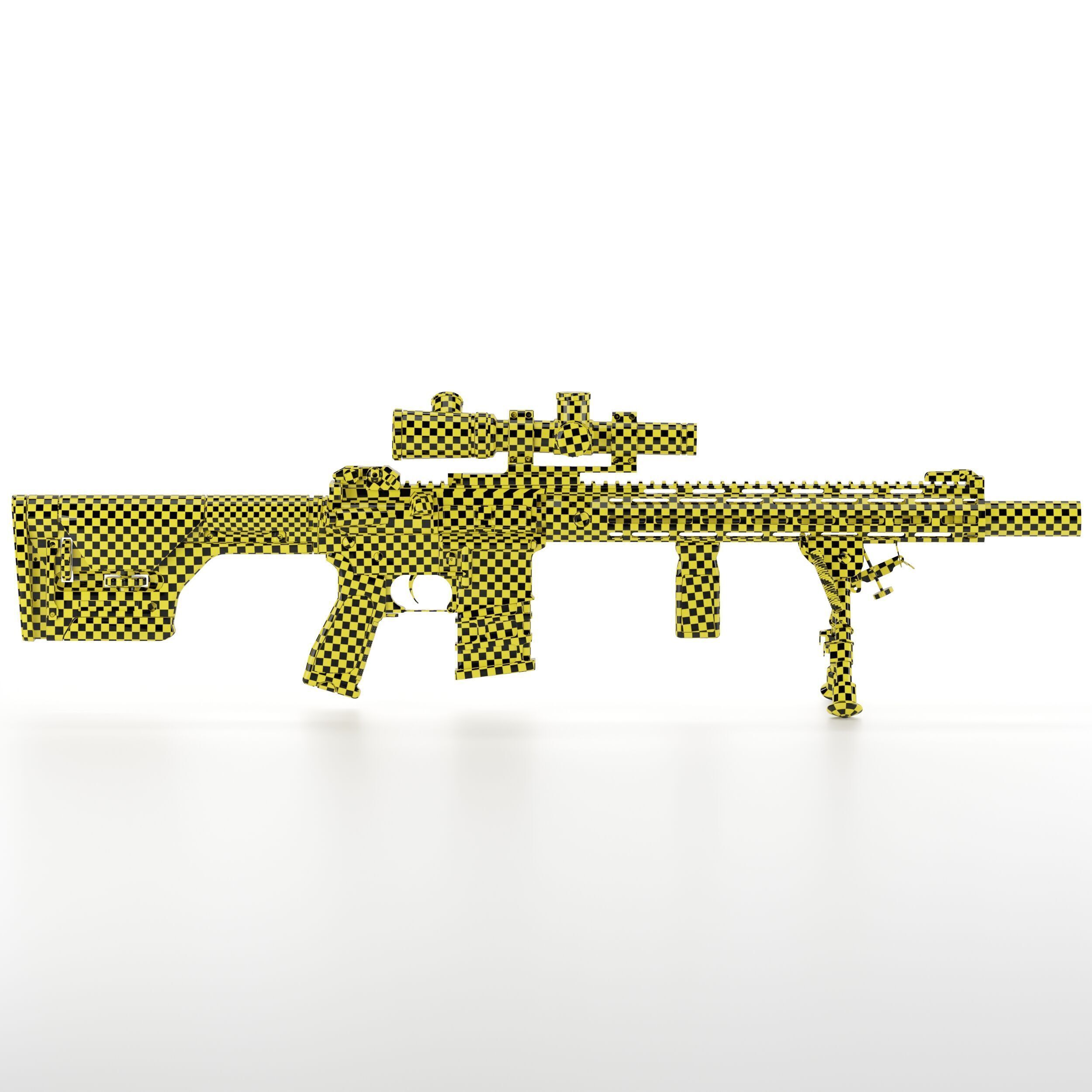 A and K Specialized DMR1 Low-poly 3D model_13