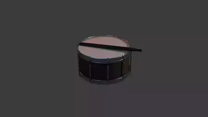 Snare Drum  Realistic Percussion Instrument