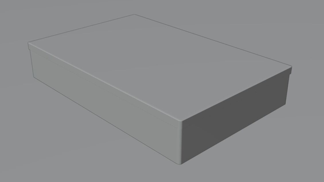 Caja de domino 3D model_1