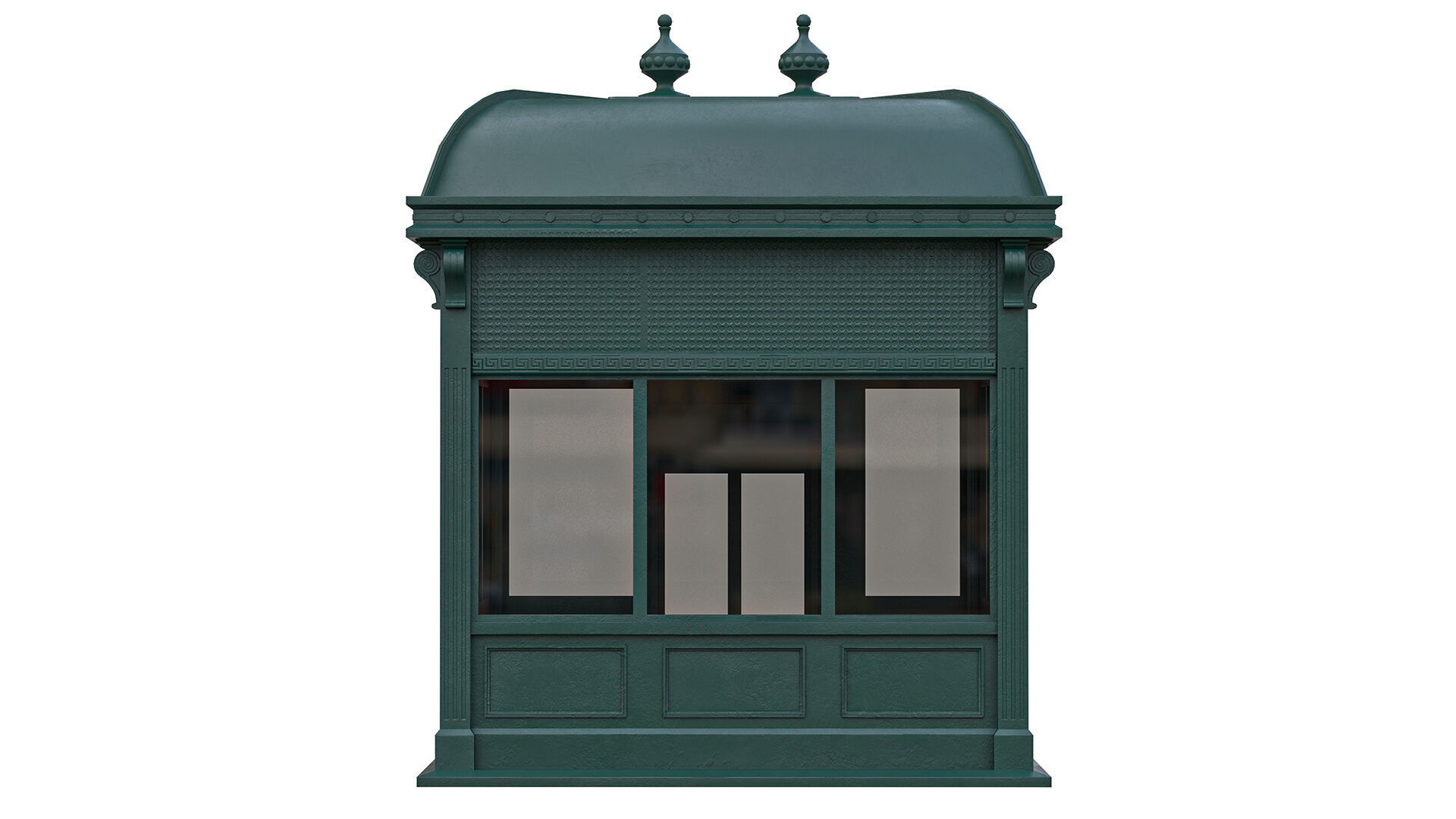  NYC city hall subway station 01 Low-poly 3D model_3