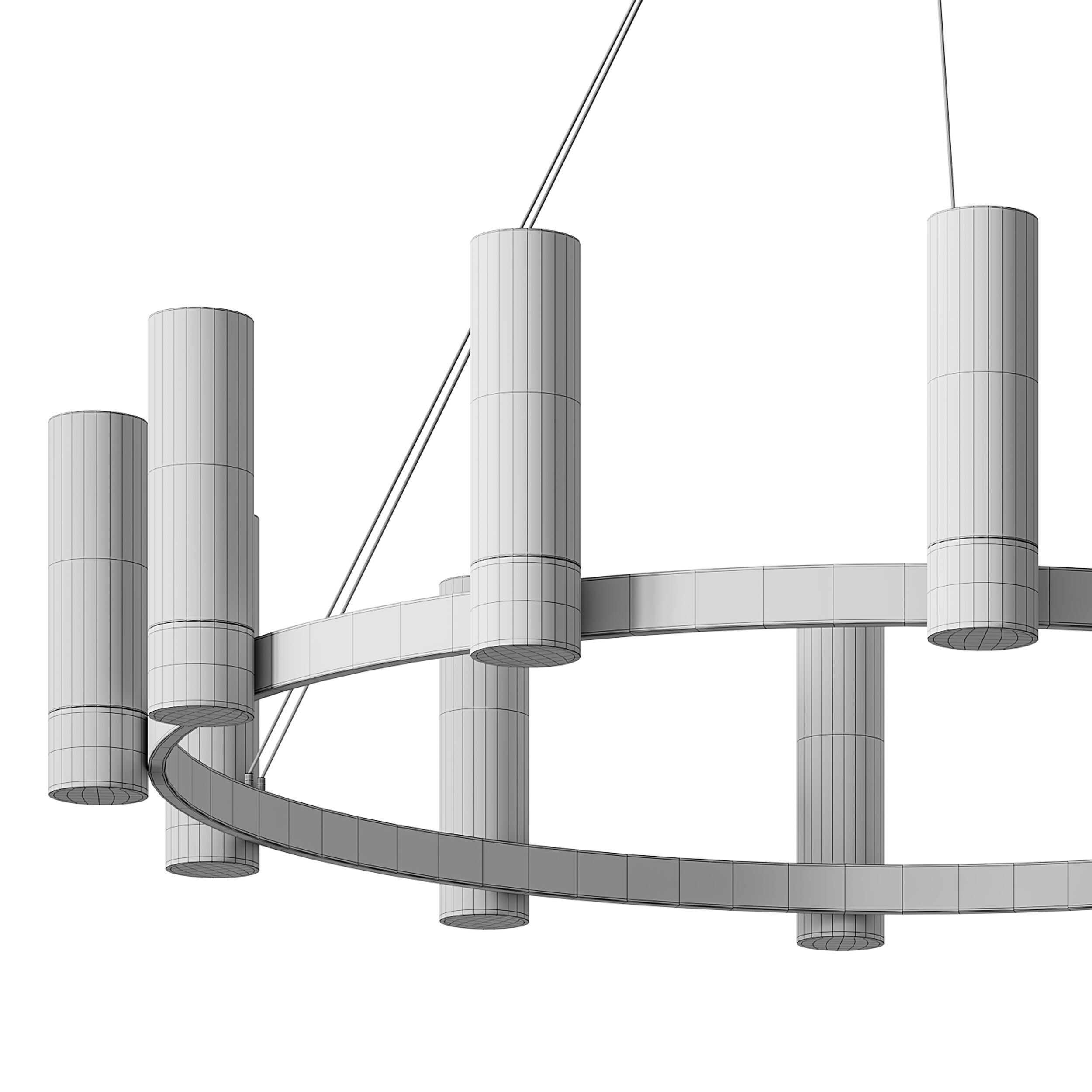 Chandelier Castro 3D model_14