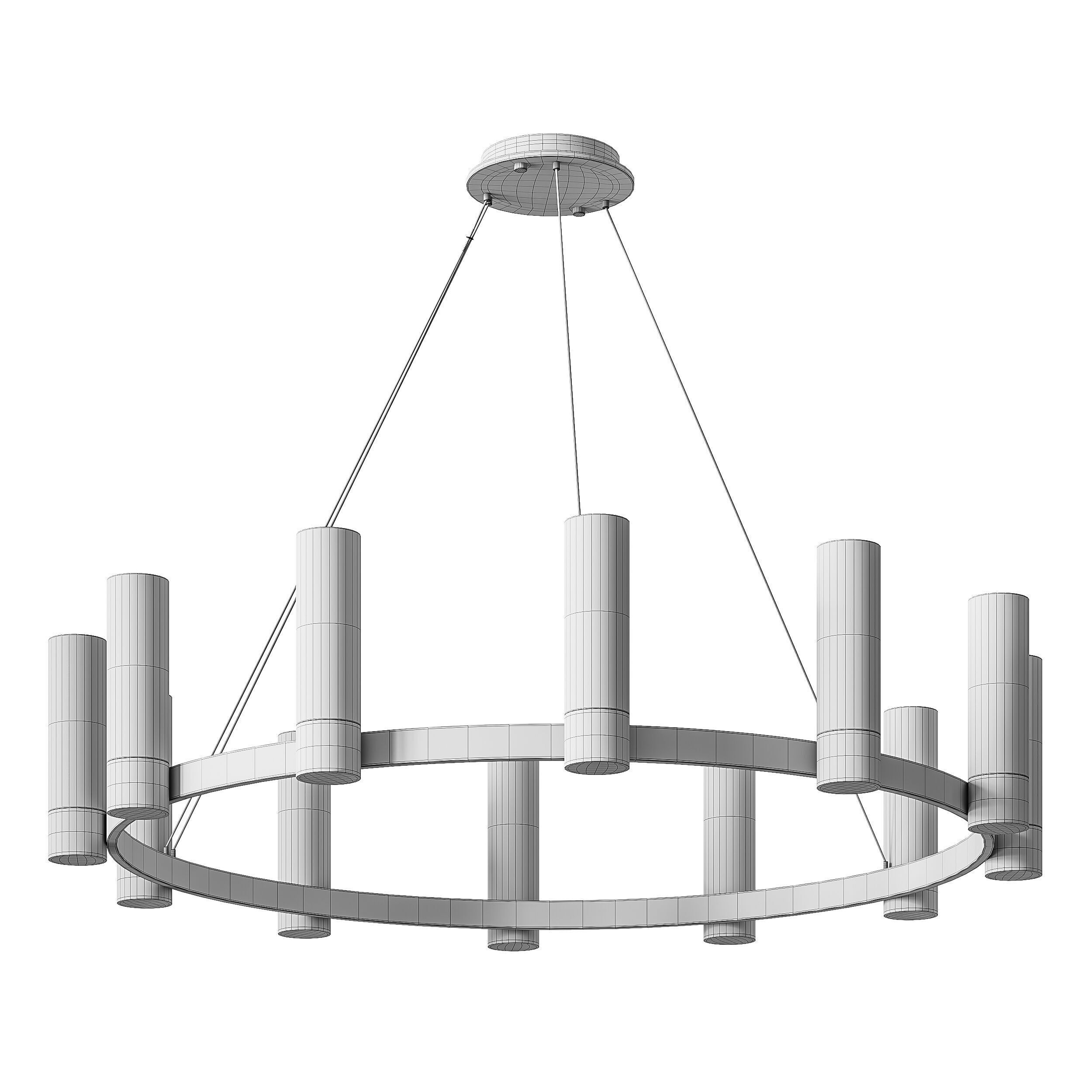 Chandelier Castro 3D model_13